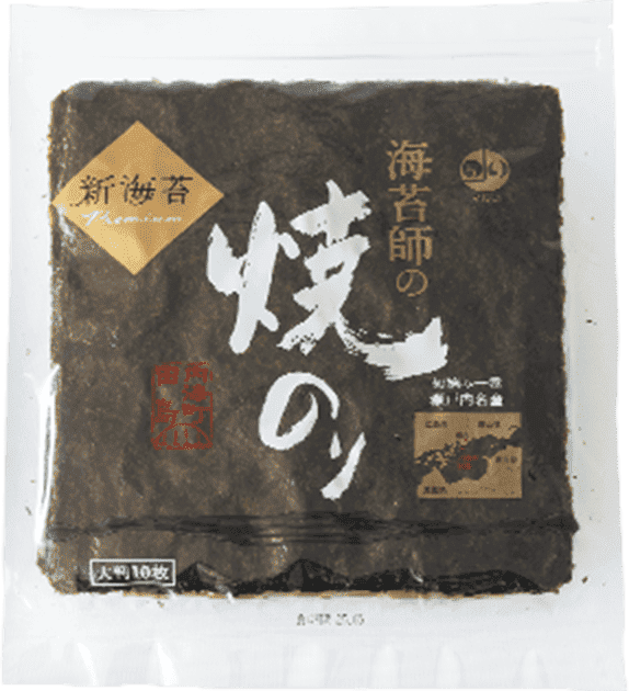 海苔師の焼のり「新海苔PREMIUM」
